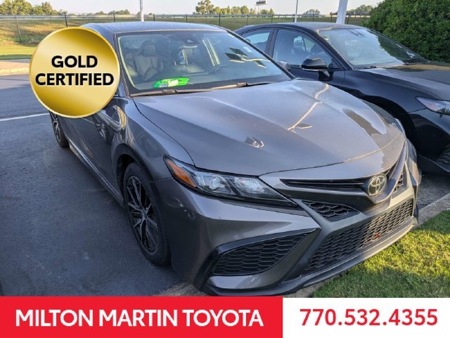 Certified Used 2023 Gray Toyota SE image 2
