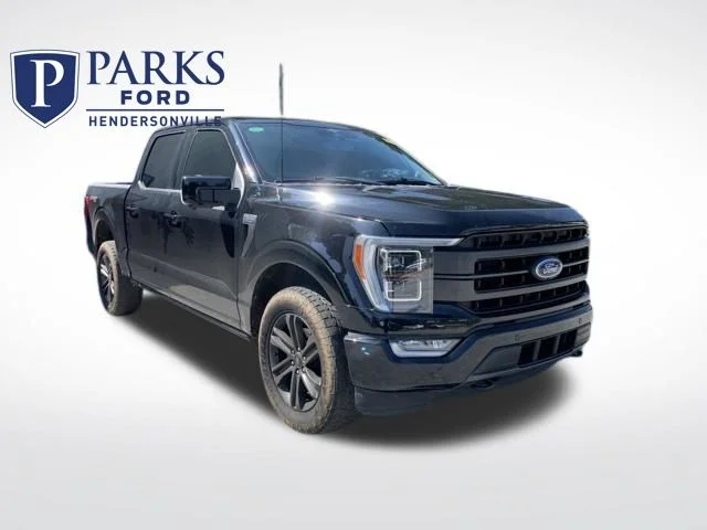 Used 2023 Agate Black Metallic Ford Lariat image 1