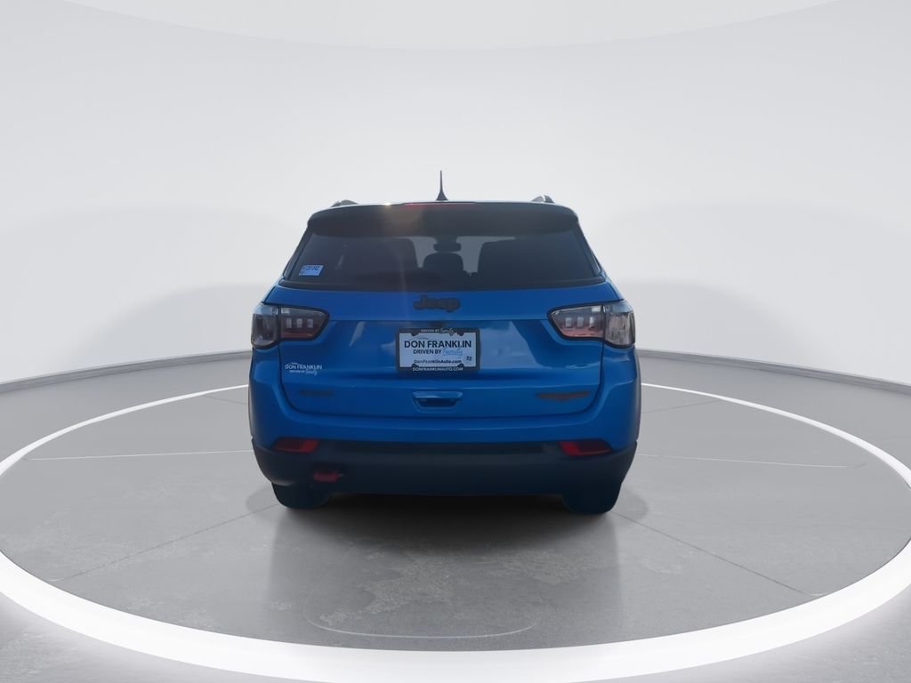 Certified Used 2022 Blue Jeep Trailhawk image 7