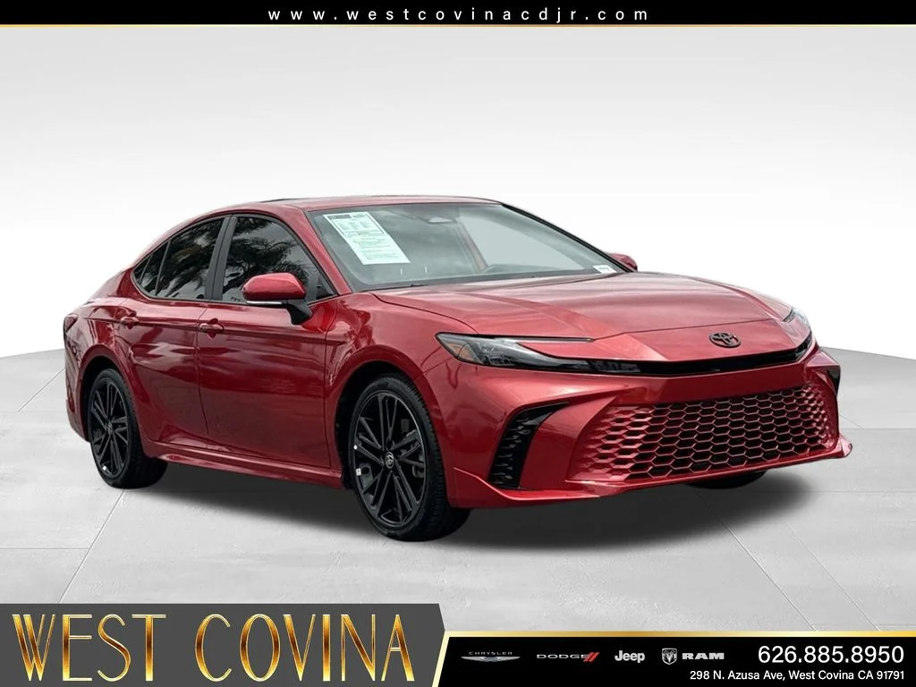 Used 2025 Red Toyota XSE image 1
