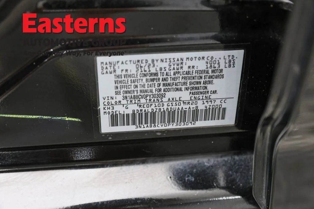 Used 2023 Black Nissan SV image 35