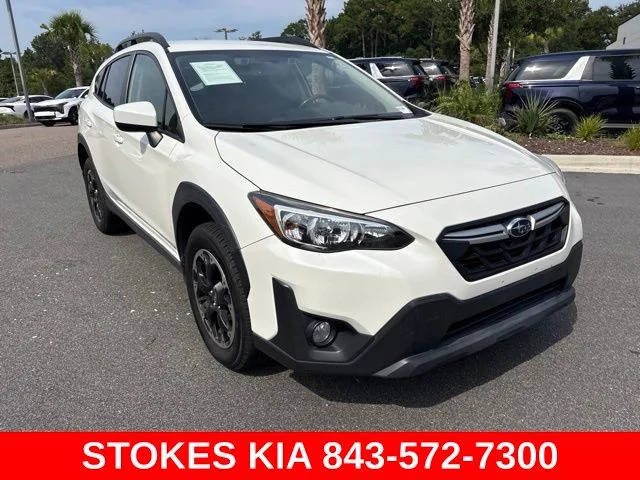 Used 2021 White Subaru Premium image 2