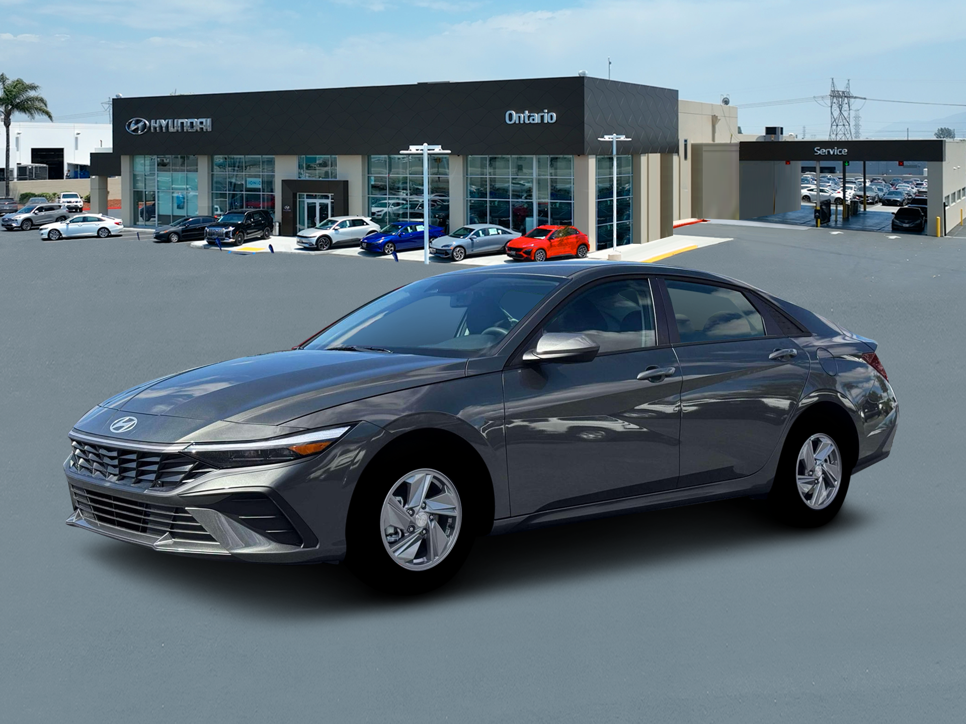 New 2026 Gray Hyundai SE image 2