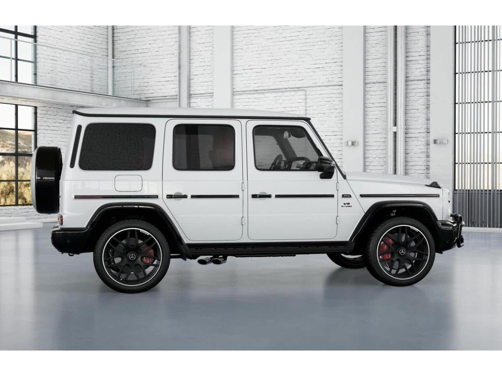 New 2026 MANUFAKTUR Moonlight White Metallic Mercedes-Benz AMG® G 63 SUV image 56