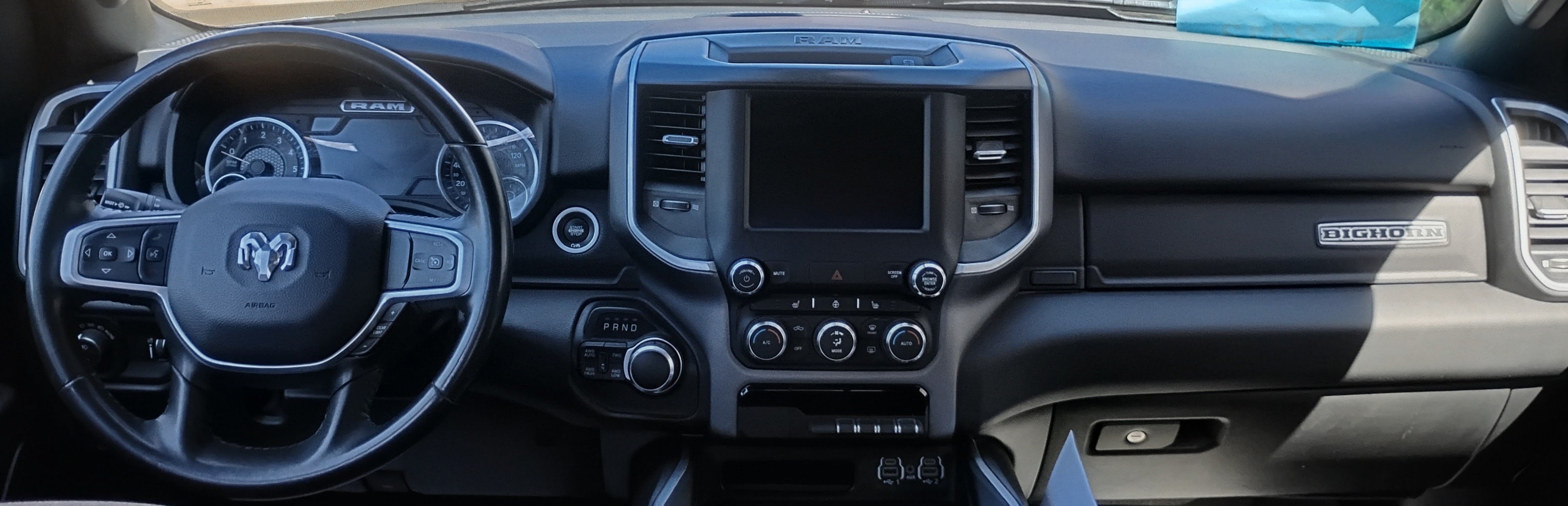 Used 2018 Granite Crystal Metallic Clearcoat Ram Big Horn image 12