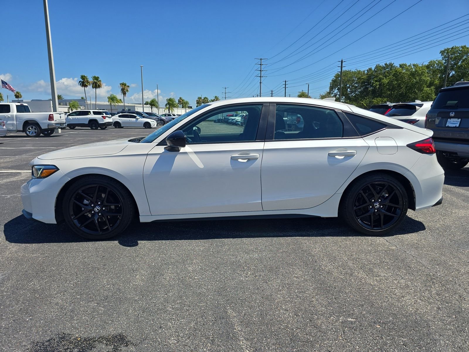 Certified Used 2025 White Honda Sport image 6