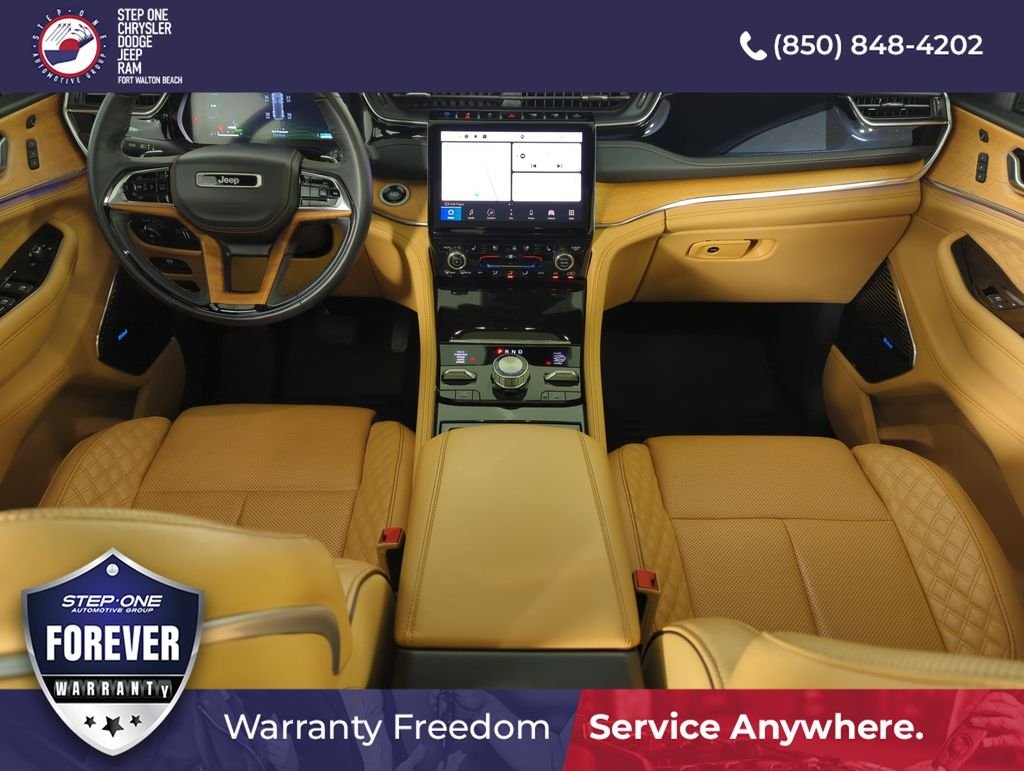 Used 2023 White Jeep Summit Reserve 4xe image 14