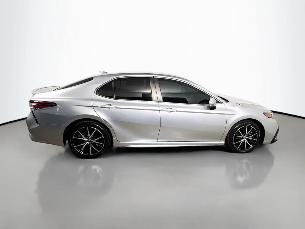 Used 2024 Celestial Silver Metallic Toyota SE image 8