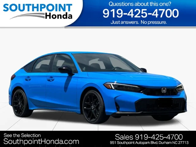2026 Honda Civic Sport