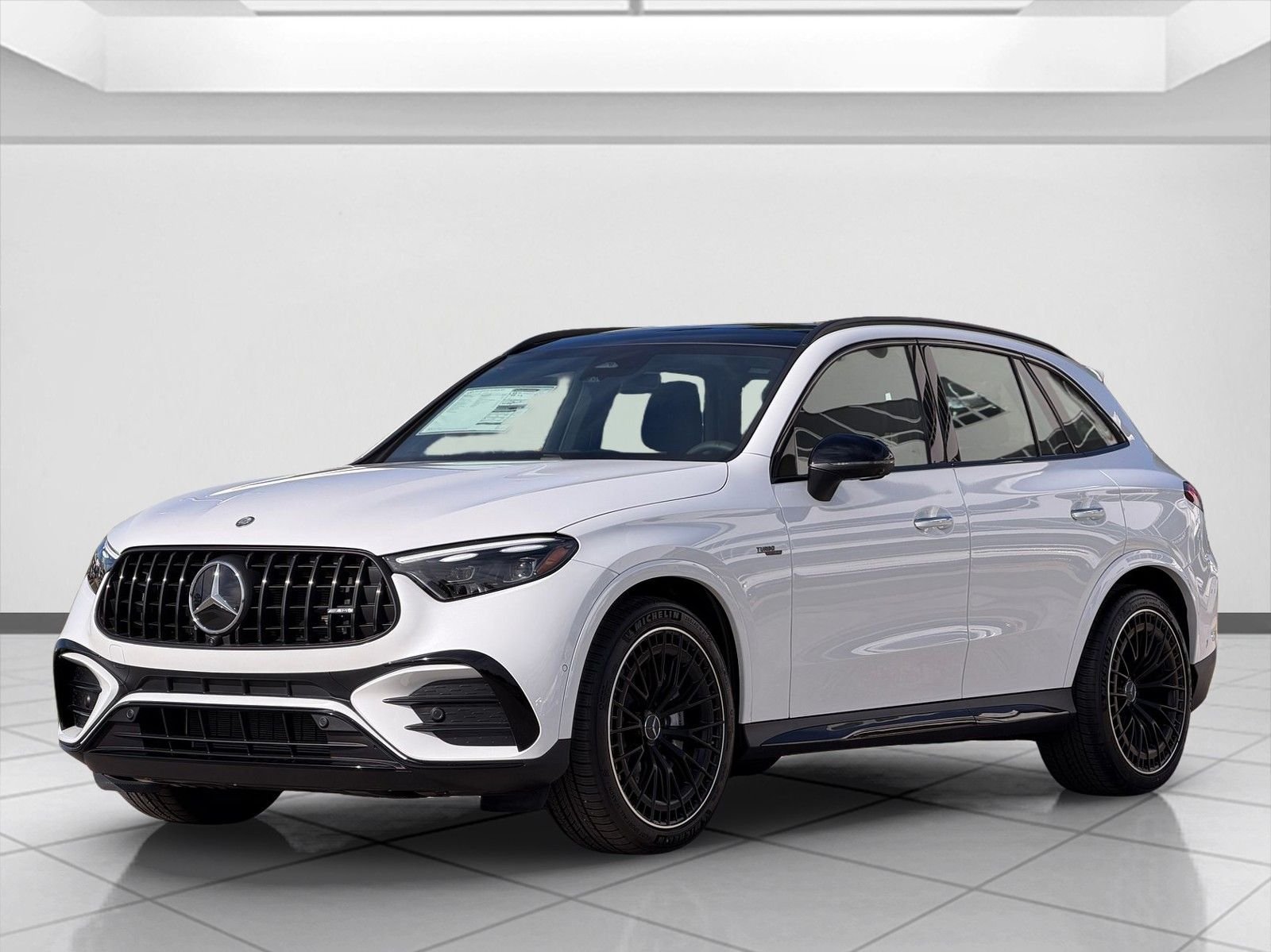 New 2026 MANUFAKTUR Moonlight White Metallic Mercedes-Benz AMG® GLC 43 4MATIC® SUV image 6