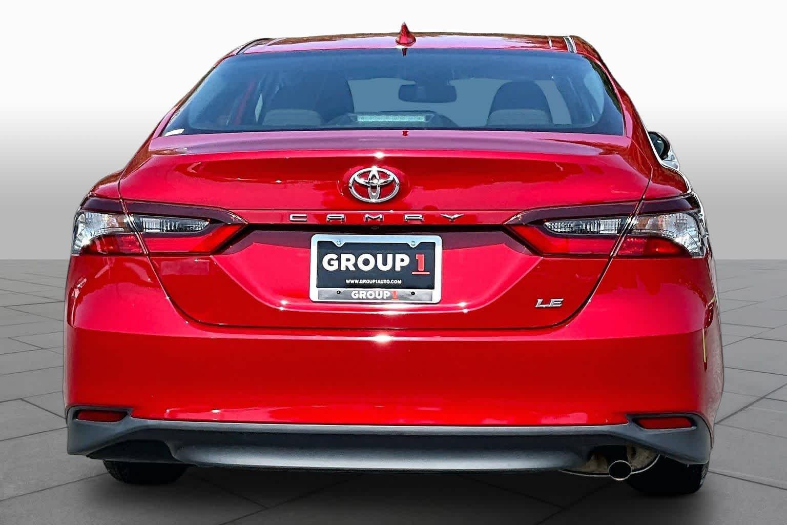 Used 2023 Supersonic Red Toyota LE image 5