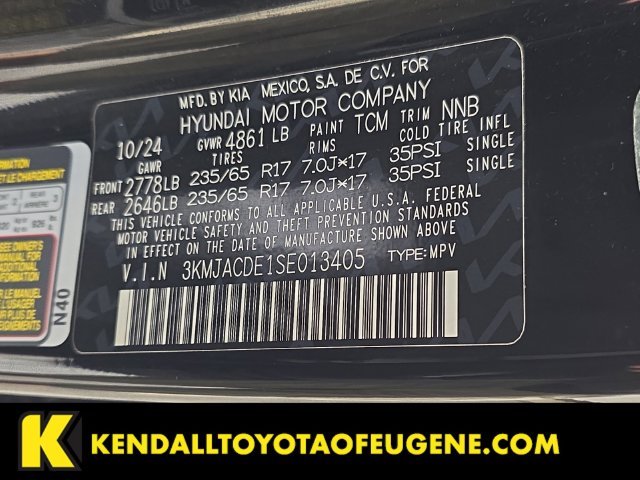 Used 2025 Black Hyundai SE image 10