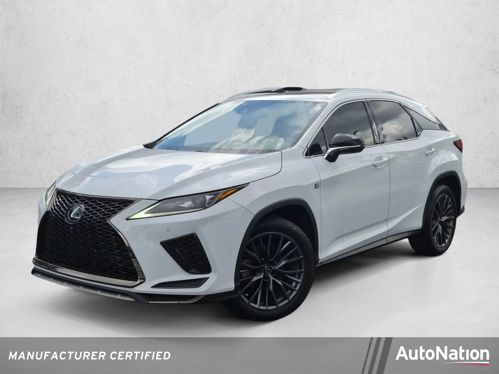 Certified Used 2021 Ultra White Lexus RX 350 F SPORT Handling image 1