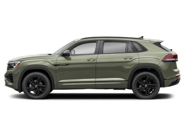New 2026 Avocado Green Pearl Volkswagen 2.0T SEL R-Line Black image 3