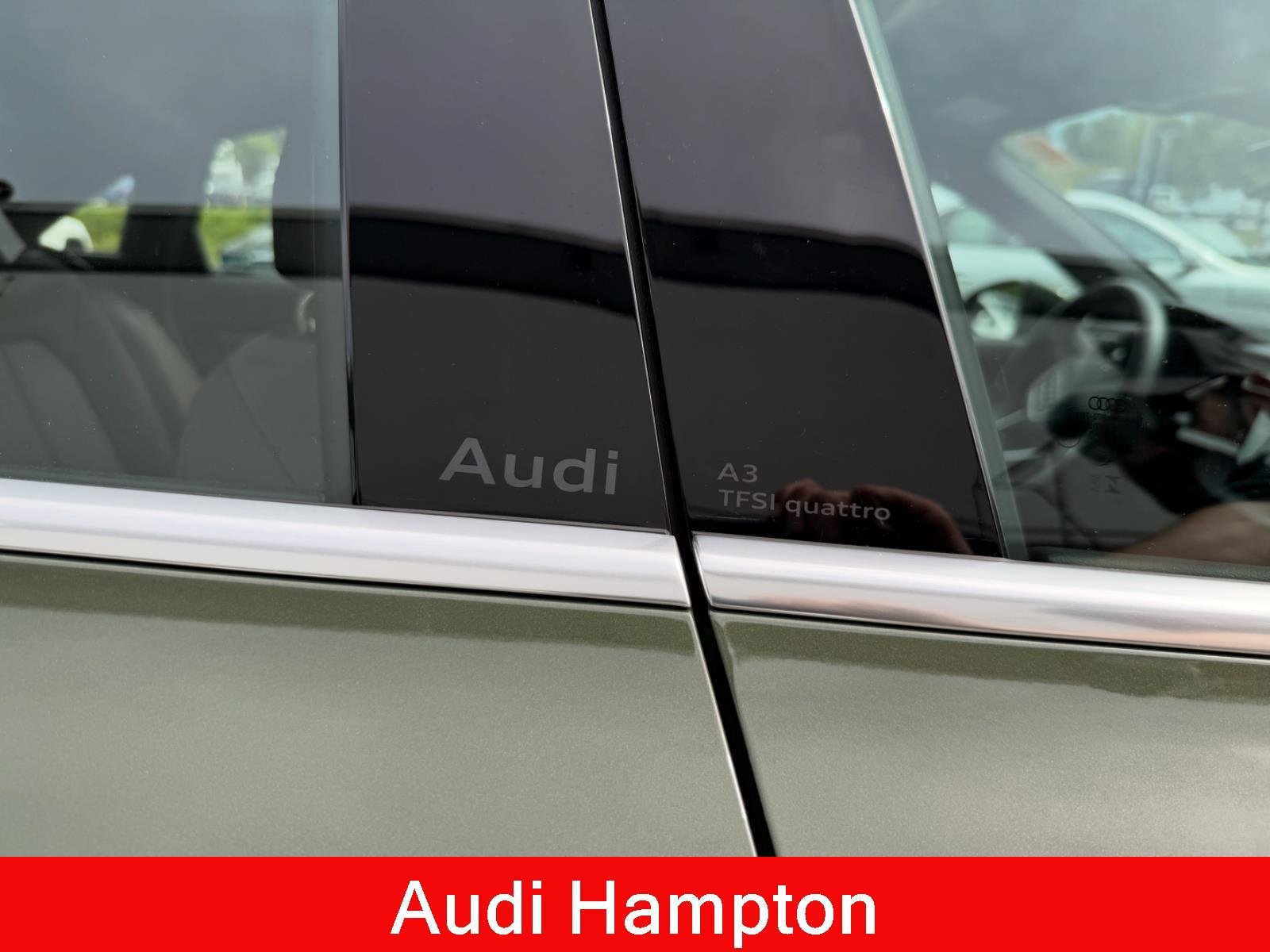 Used 2025 District Green Metallic Audi Premium Plus image 13