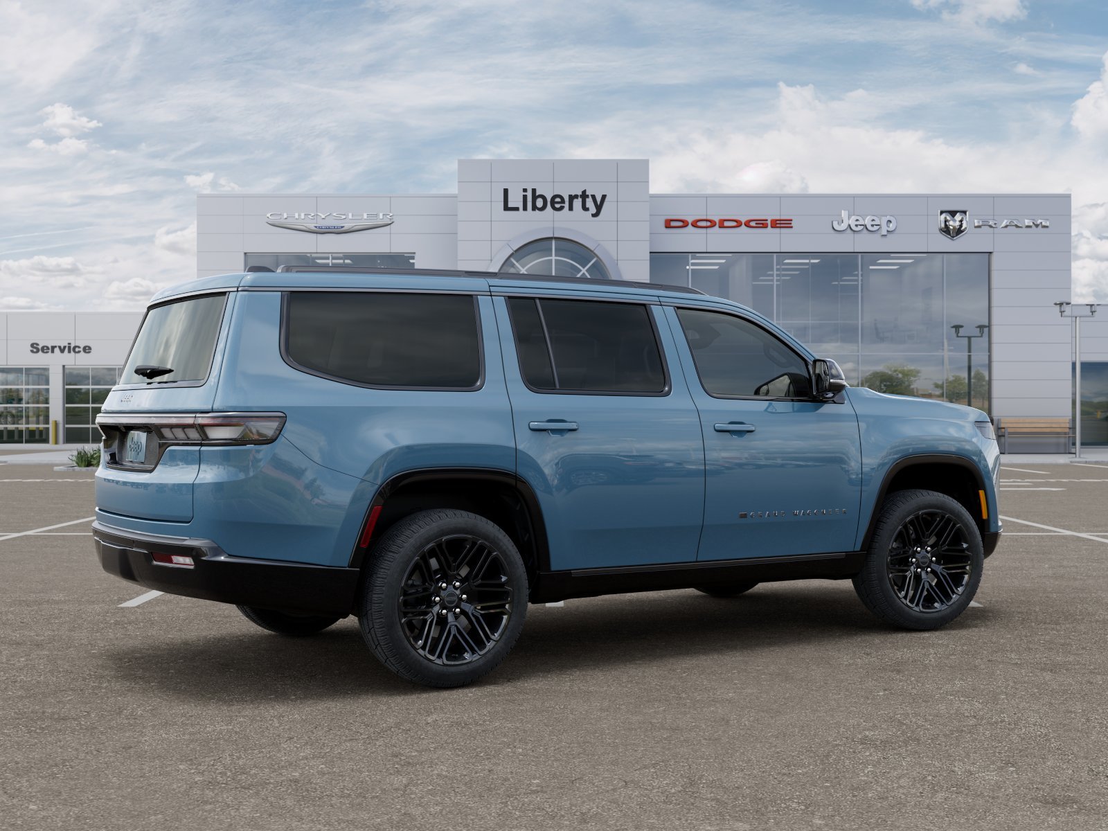 New 2026 Steel Blue Exterior Paint Jeep Limited Reserve image 39