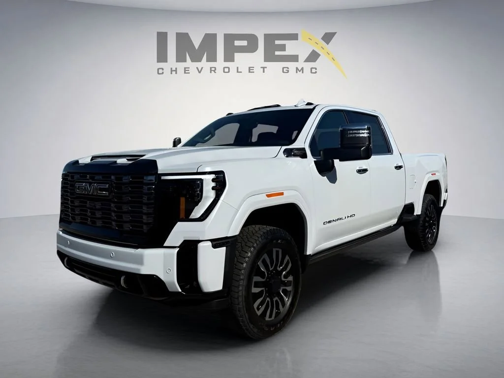 New 2026 Glacier White Tricoat GMC Denali Ultimate image 1