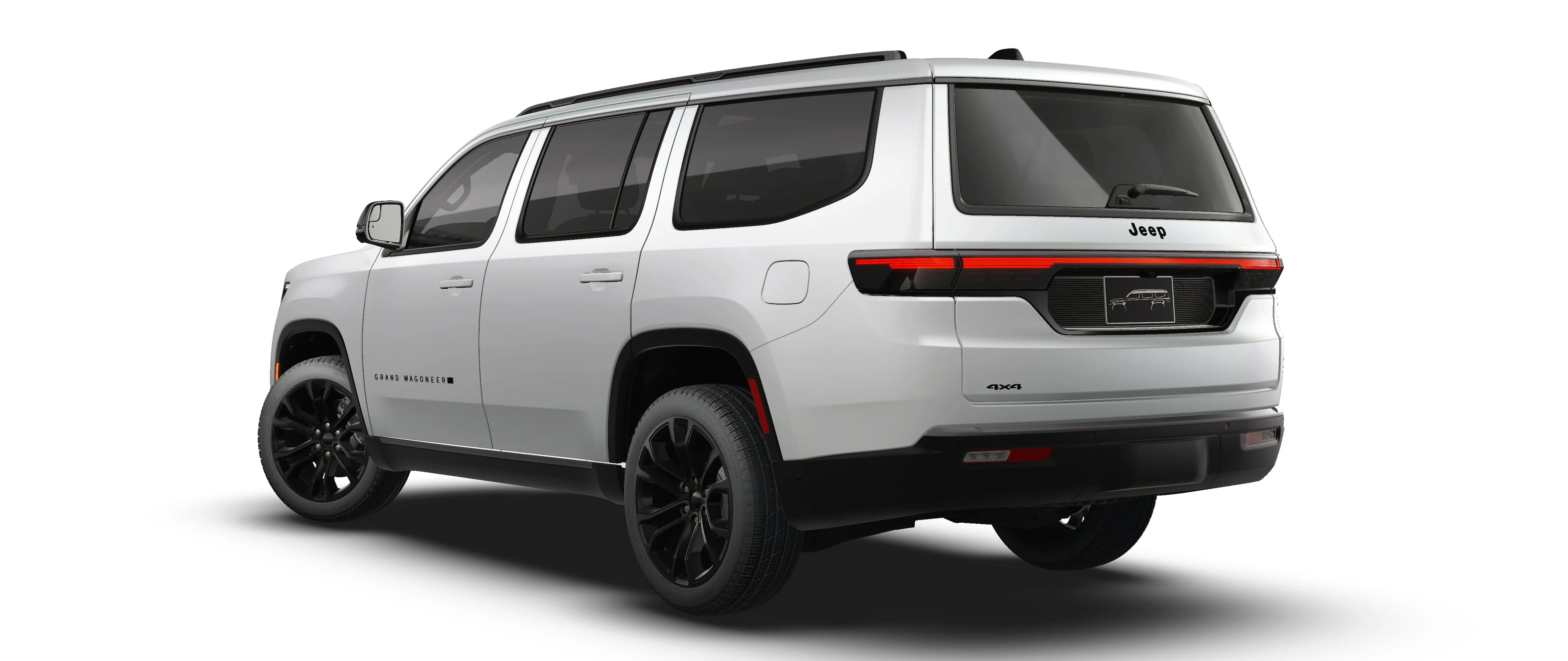 New 2026 Bright White Clear-Coat Exterior Paint Jeep Grand Wagoneer image 2