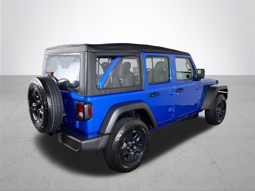 New 2026 Hydro Blue Pearl-Coat Exterior Paint Jeep Sport S image 6