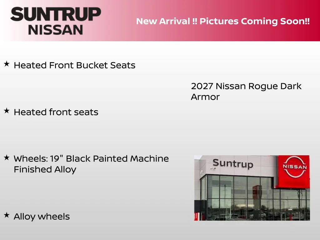 New 2027 Black Nissan Dark Armor image 7