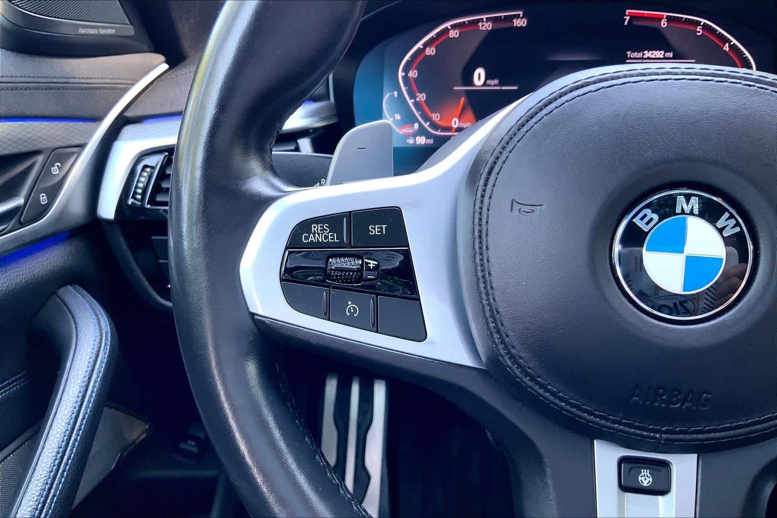Used 2020 Black Sapphire Metallic BMW 530i xDrive image 23