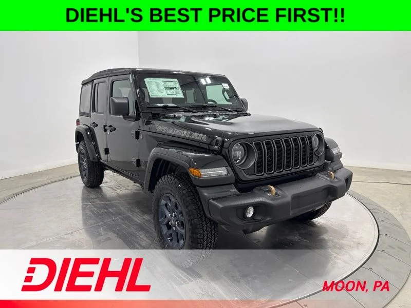 New 2026 Black Clear-Coat Exterior Paint Jeep 85th Anniversary Edition image 1