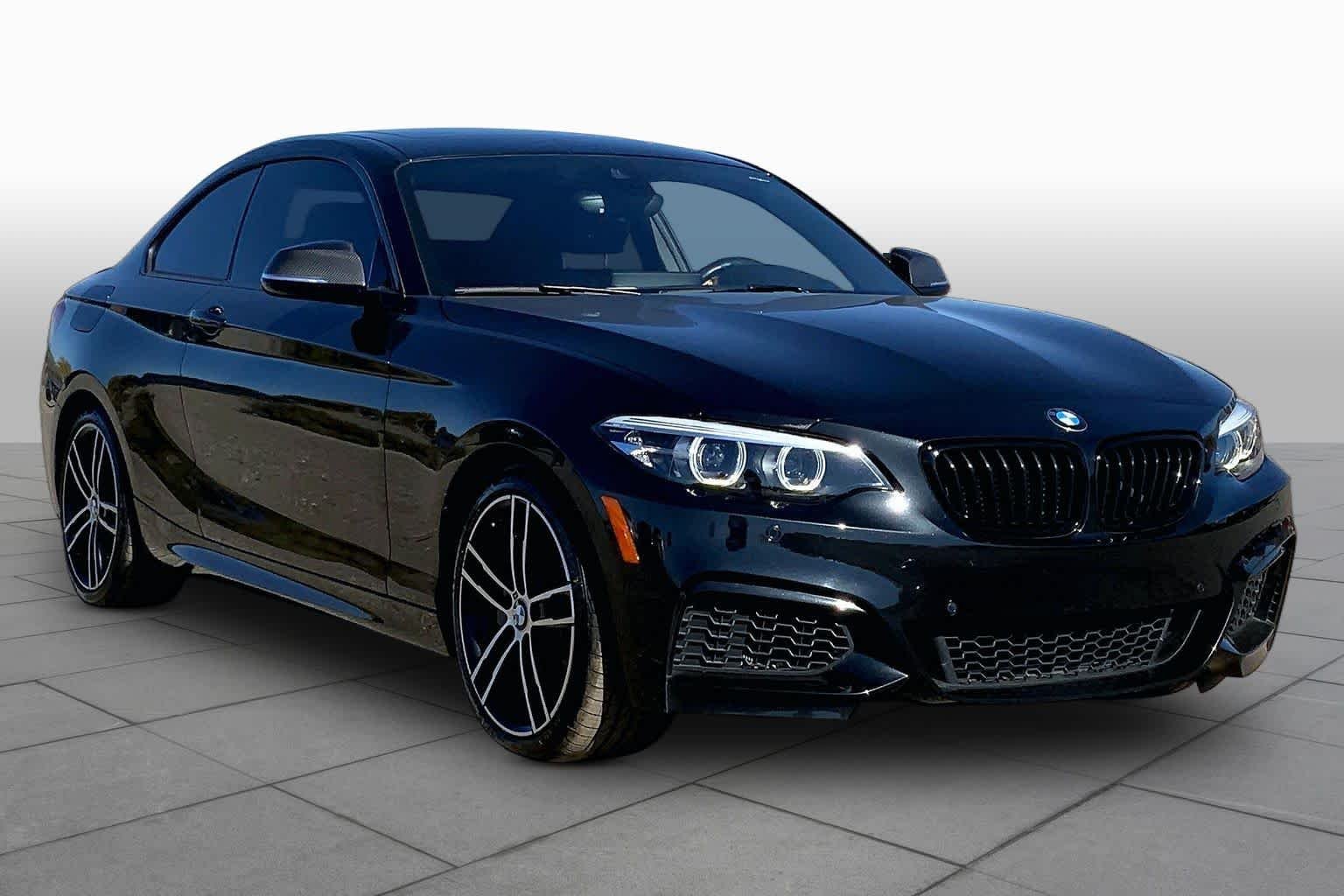 Used 2020 Black Sapphire Metallic BMW M240i xDrive image 2