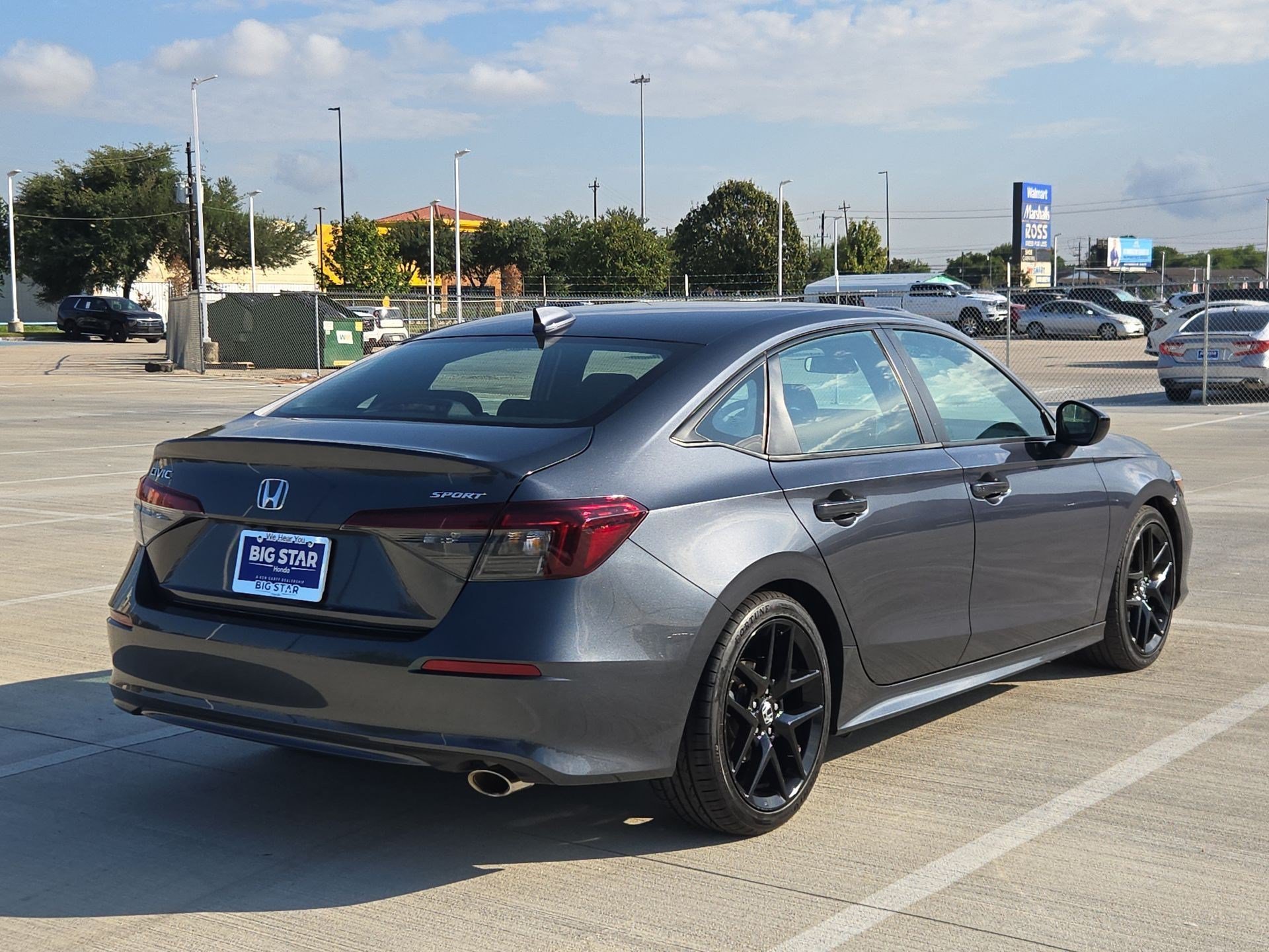 Certified Used 2025 Meteorite Gray Metallic Honda 4D SPORT image 36