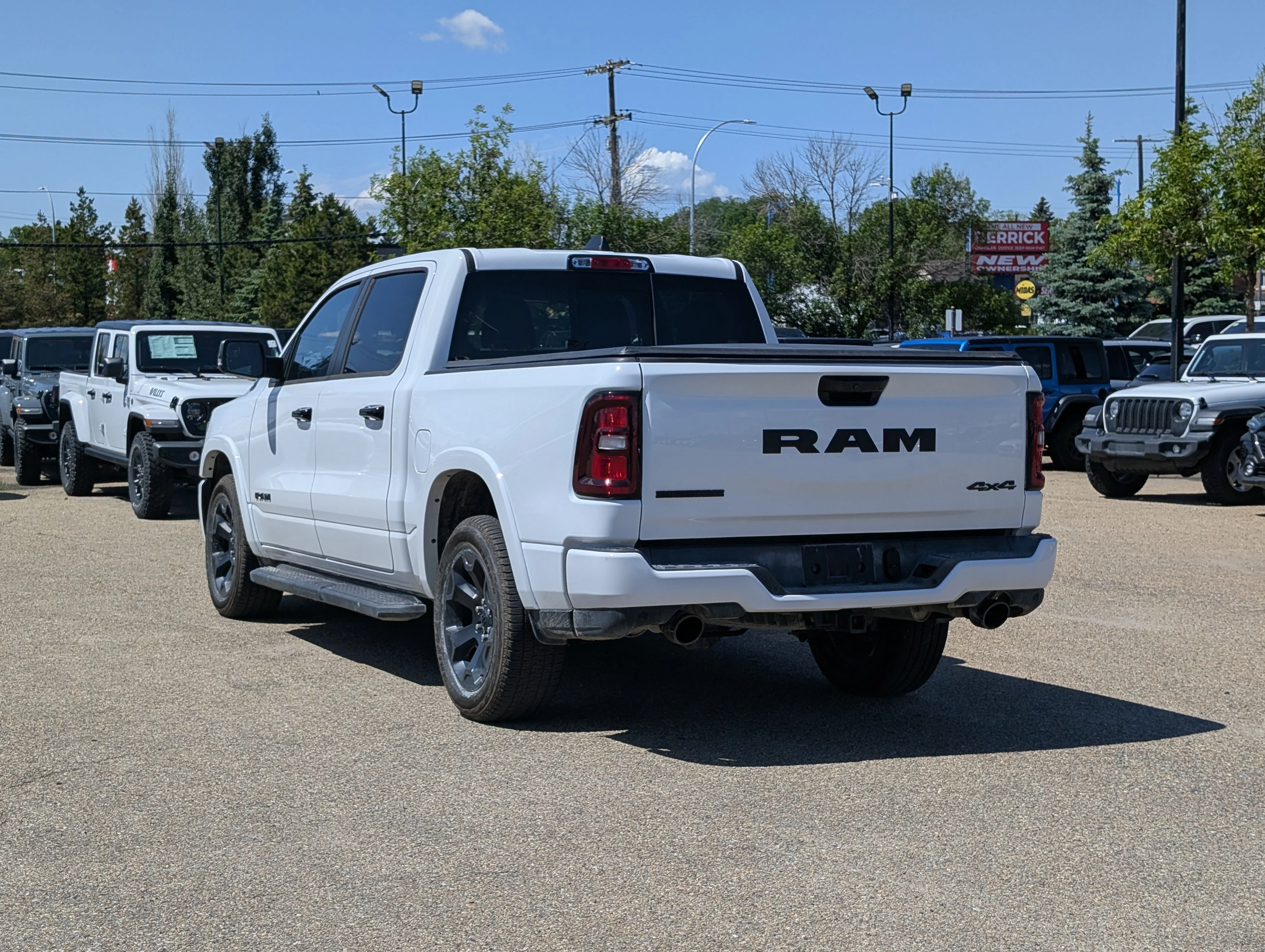 Used 2025 Bright White Ram Big Horn image 4