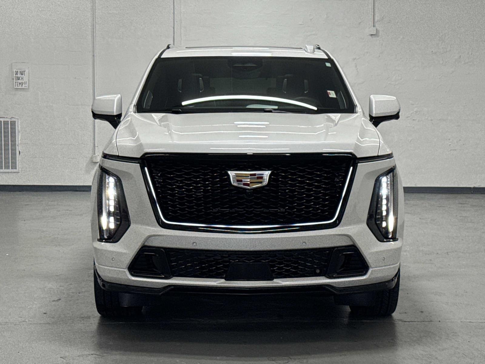 Certified Used 2025 Crystal White Tricoat Cadillac Escalade-V image 3