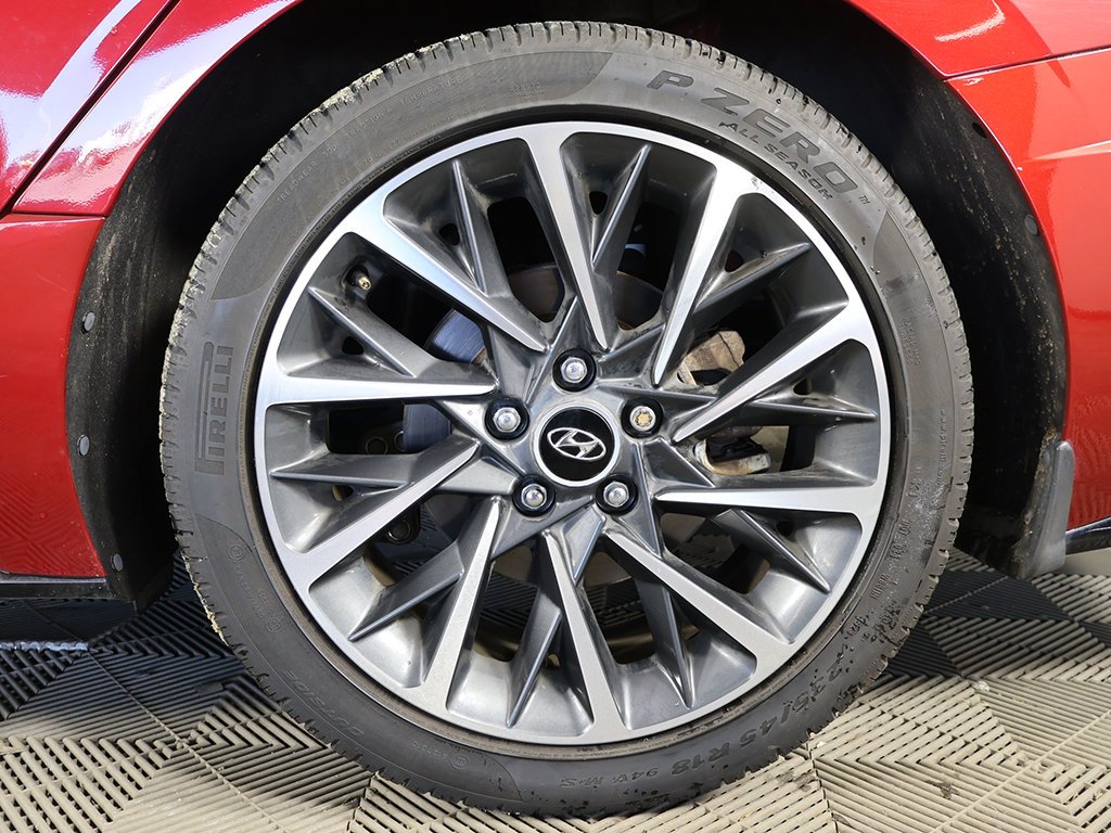 Certified Used 2023 Red Hyundai Limited image 24