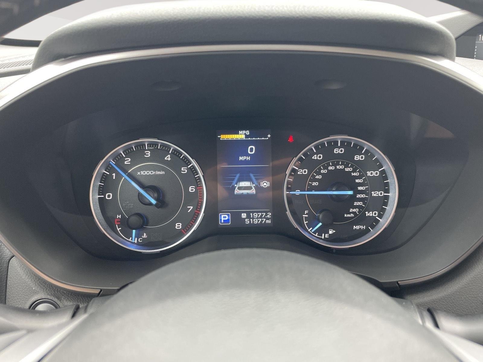 Used 2021 Crystal White Pearl Subaru Touring image 2