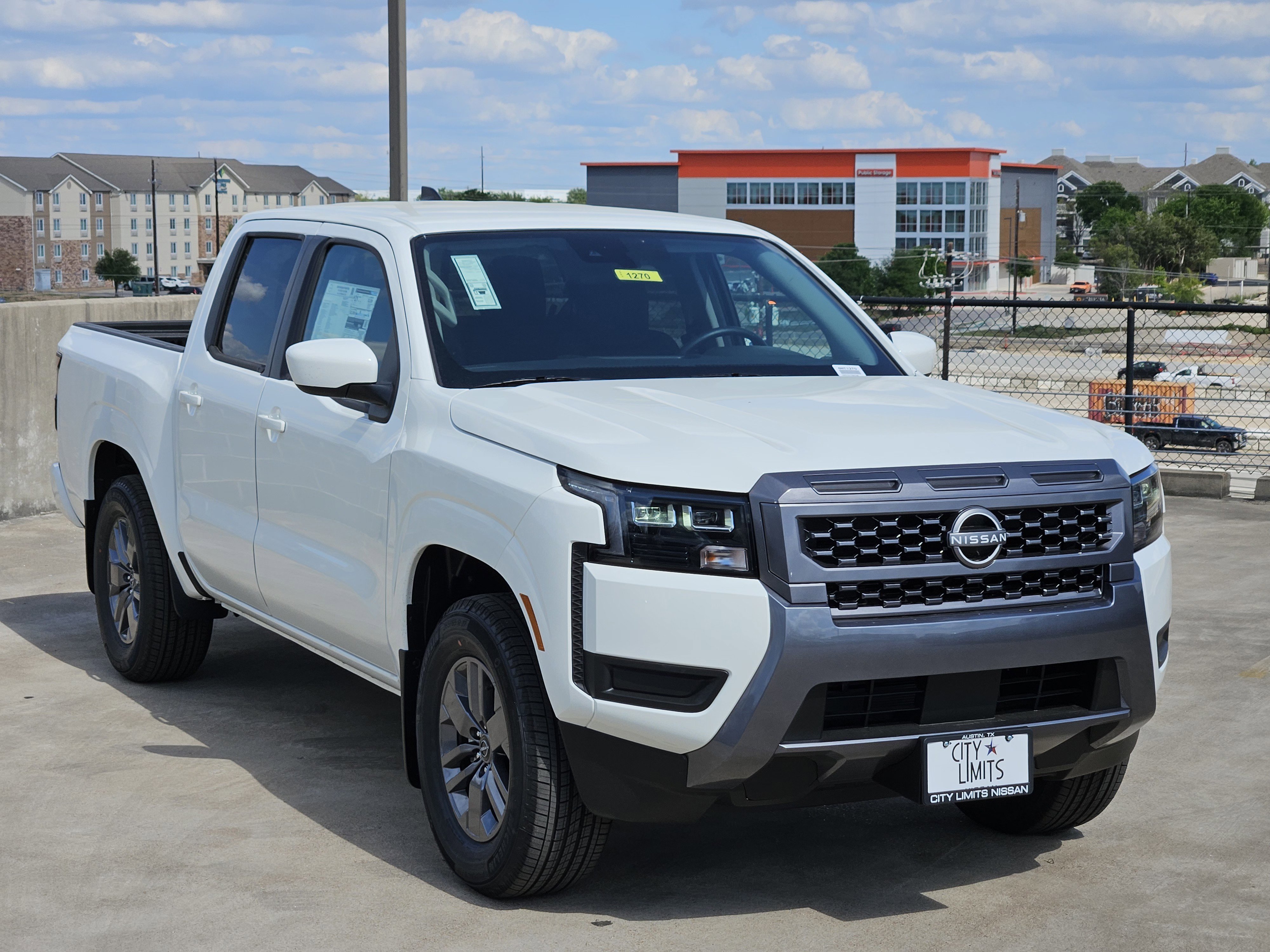 New 2026 Glacier White Nissan Crew Cab SV image 3