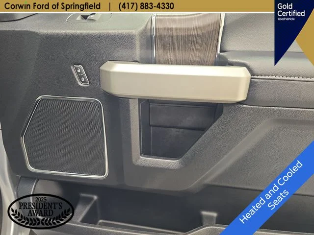 Certified Used 2021 Iconic Silver Metallic Ford Lariat image 13