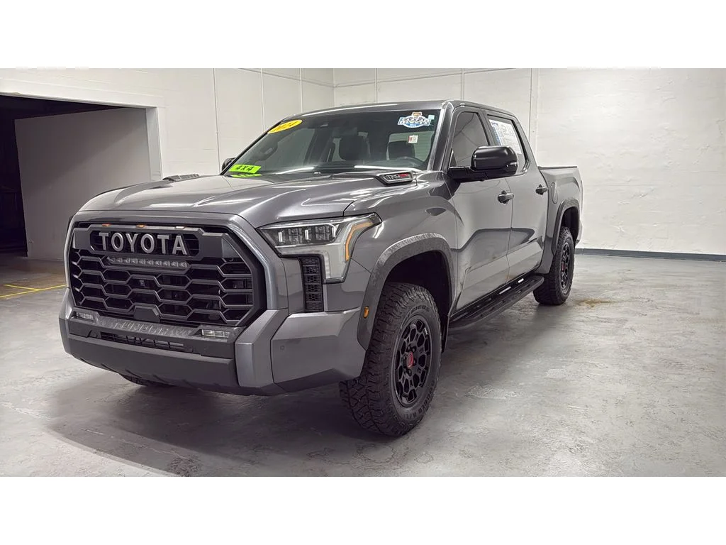 Used 2024 Magnetic Gray Metallic Toyota TRD Pro Hybrid CREW CAB 4X4 1 OWNER image 13