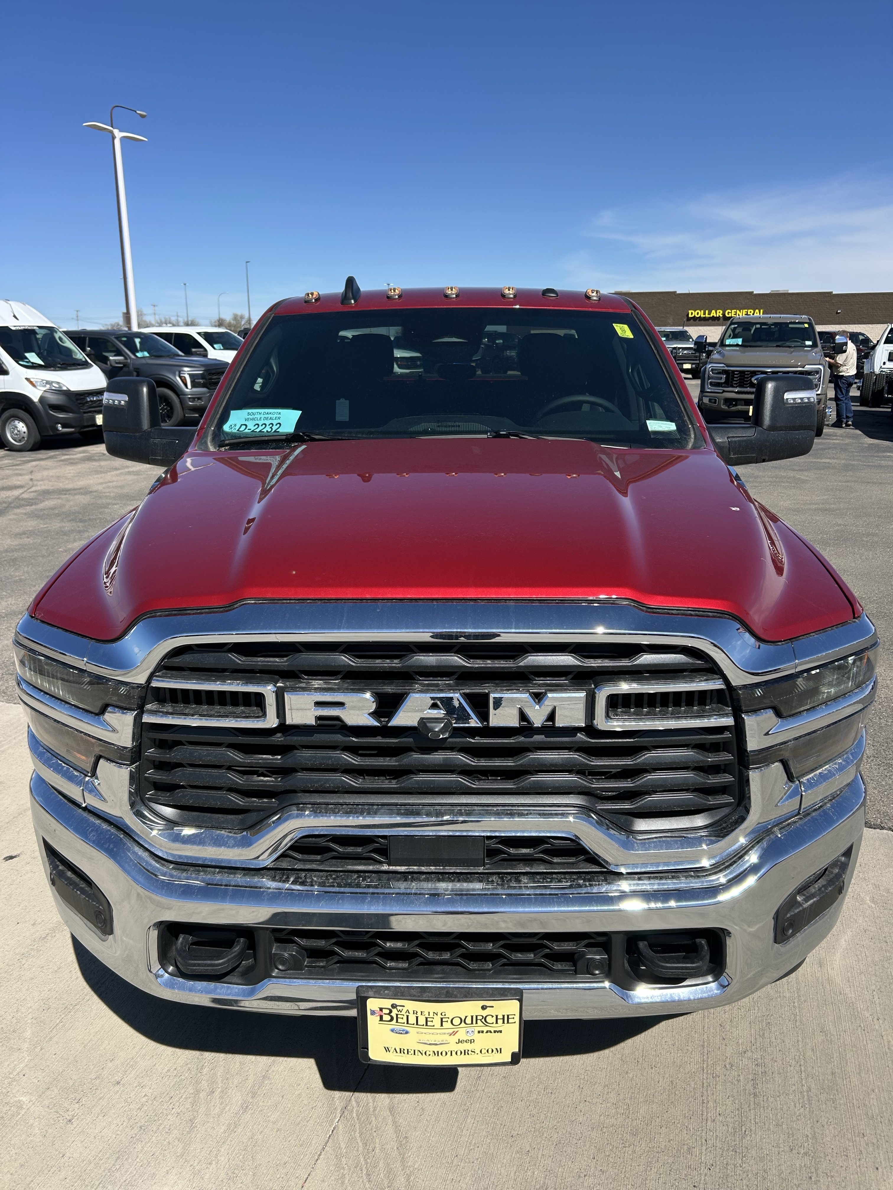 New 2026 Molten Red Pearlcoat Ram Big Horn image 2