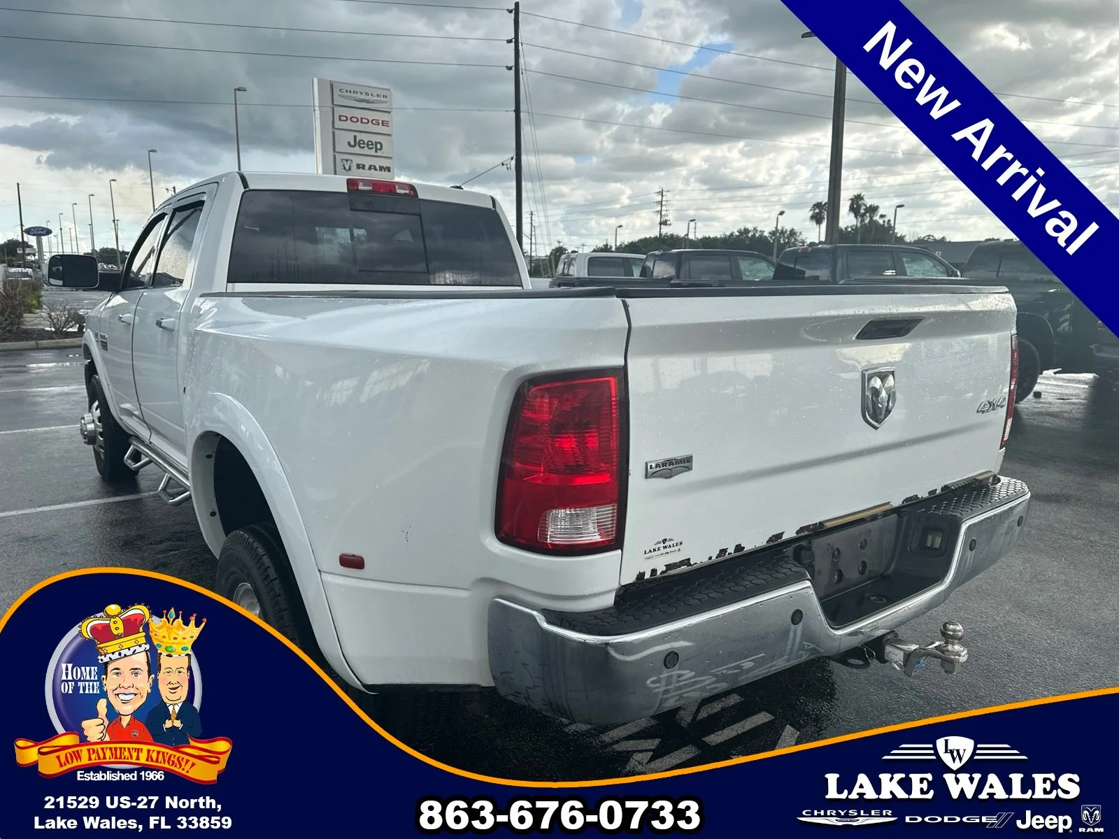 Used 2011 White Ram Laramie image 5
