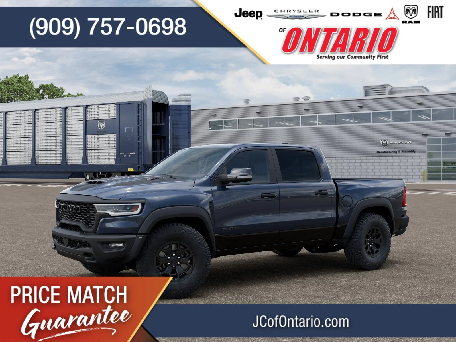 New 2026 Forged Blue Metallic Exterior Paint RAM RHO image 1