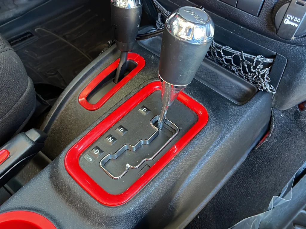 Used 2013 Red Jeep Unlimited Sport image 36