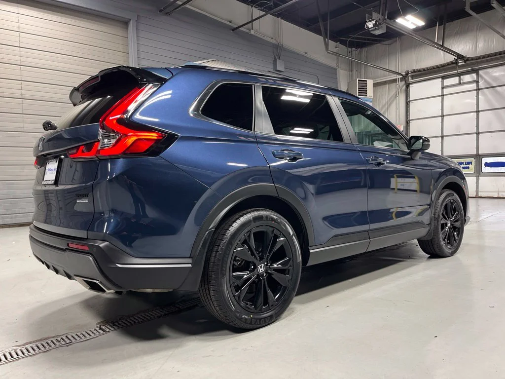 Used 2024 Canyon River Blue Metallic Honda HYBRID AWD SP TRG image 7