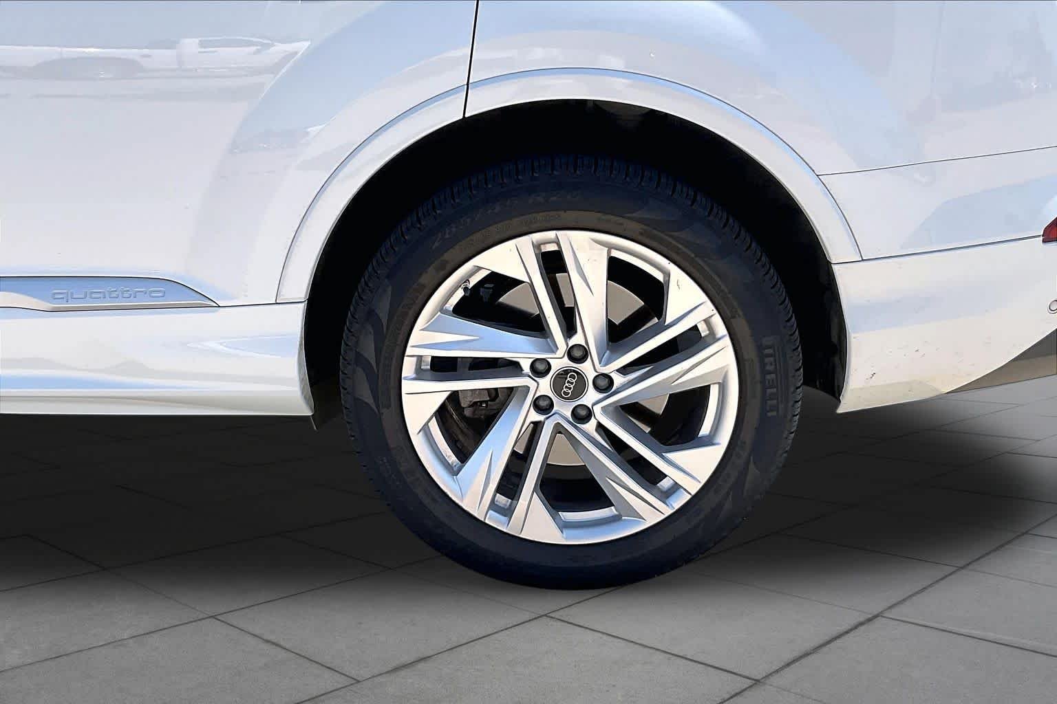 Used 2024 Glacier White Metallic Audi Premium image 10