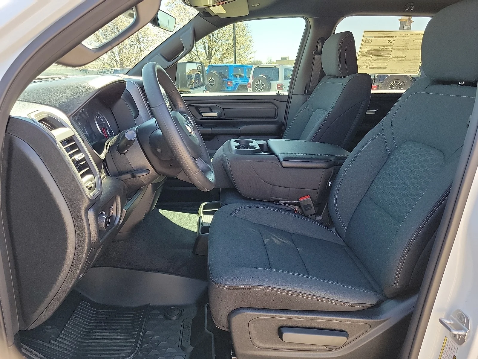 New 2026 PW7 Bright Whit Ram WARLOCK CREW CAB 4X4 5