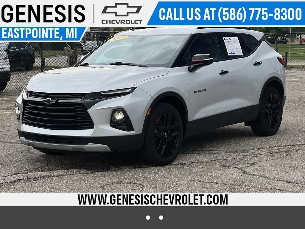 Used 2020 SILVER ICE METALLIC Chevrolet LT image 1