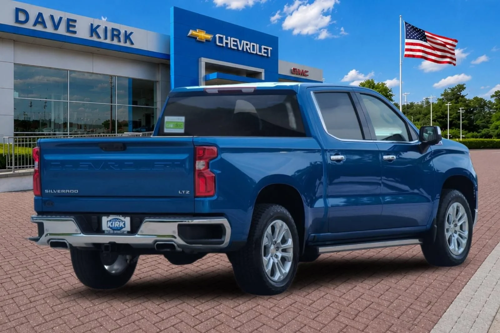 Used 2023 Glacier Blue Metallic Chevrolet LTZ image 3
