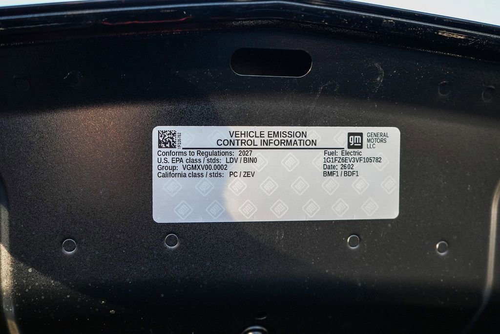 New 2027 Mosaic Black Metallic Chevrolet RS image 27