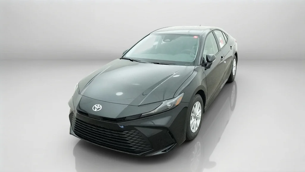 New 2026 Midnight Black Metallic Toyota LE image 10