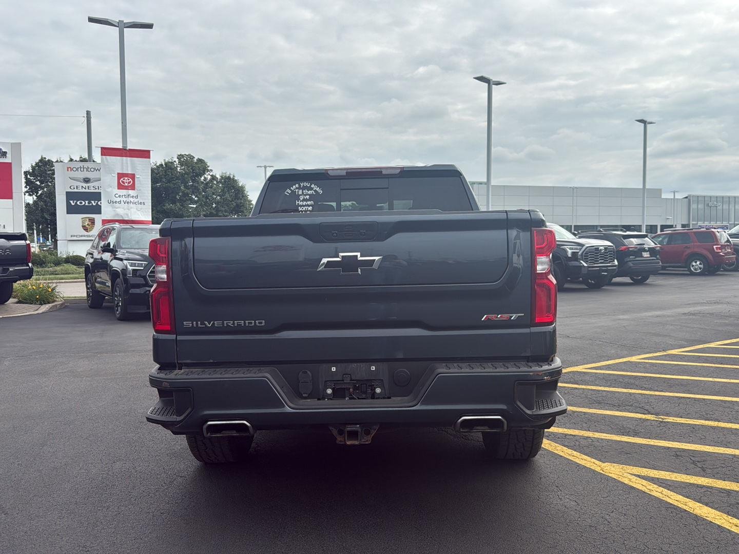 Used 2021 Shadow Gray Metallic Chevrolet RST image 4