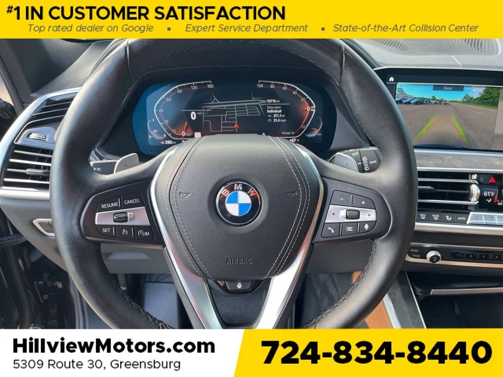 Certified Used 2022 Black Sapphire Metallic BMW xDrive40i image 18