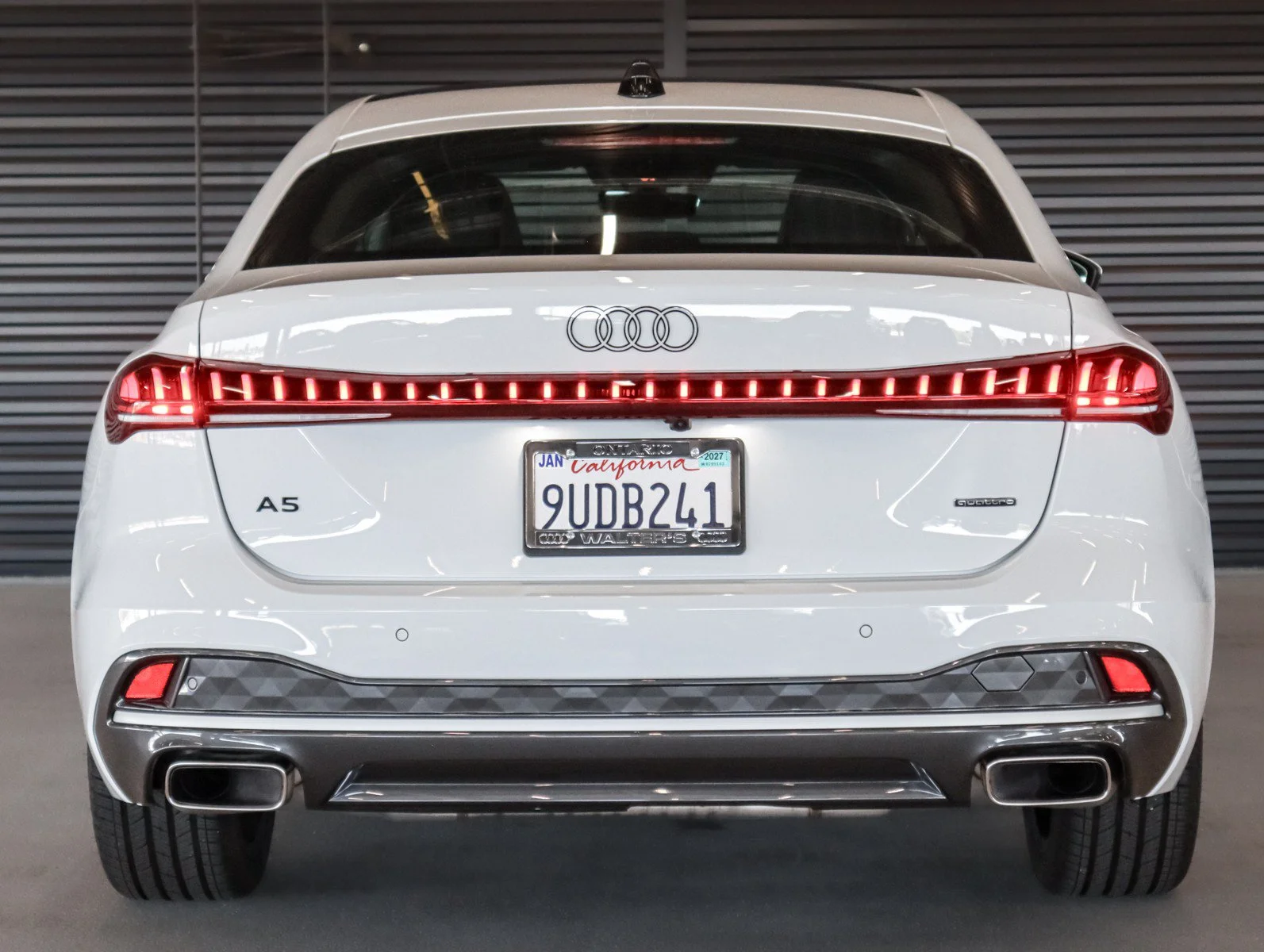 Used 2025 Glacier White Metallic Audi Premium Plus image 15