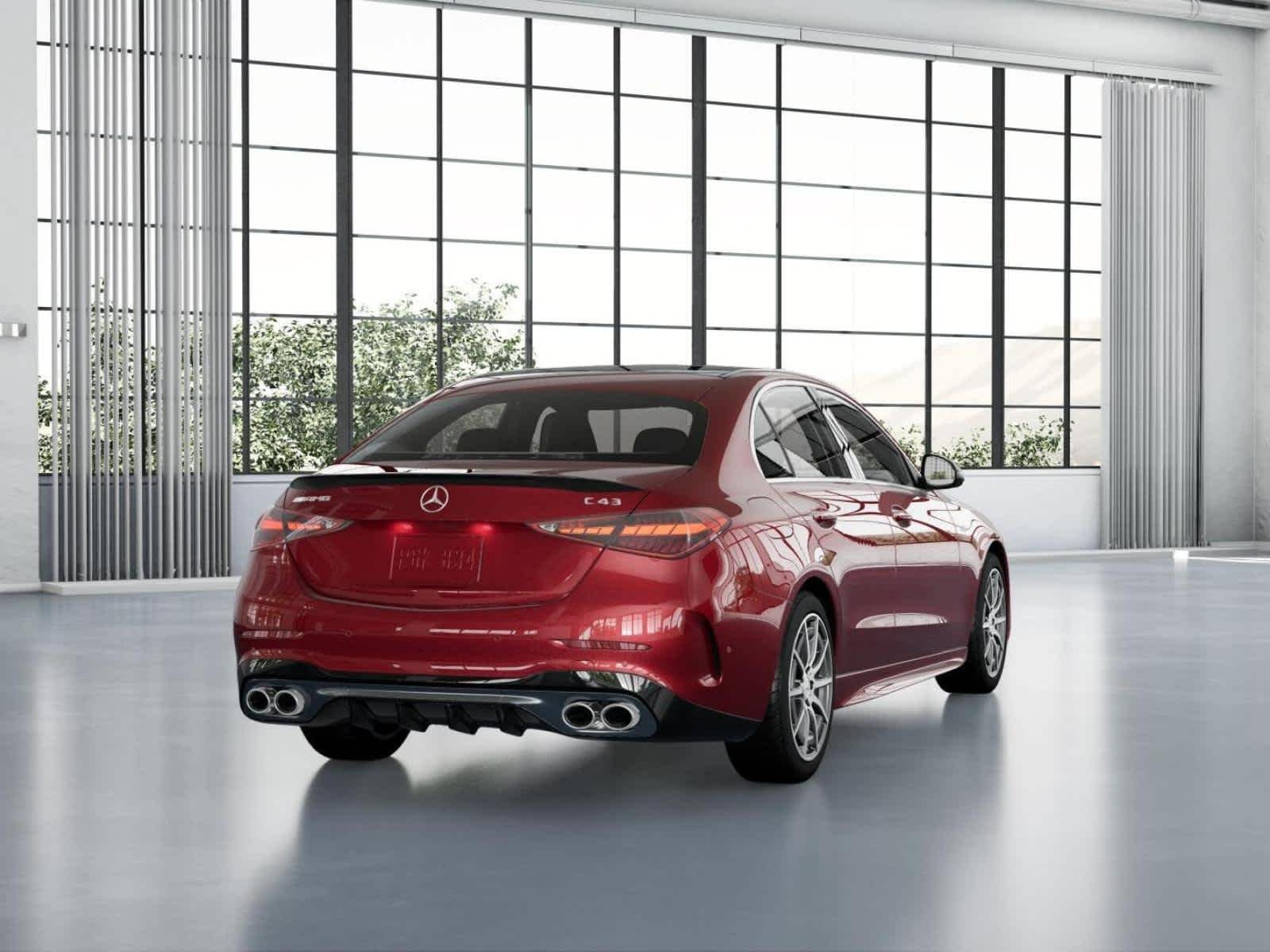 New 2026 MANUFAKTUR Patagonia Red Metallic Mercedes-Benz AMG® C 43 4MATIC® Sedan image 22